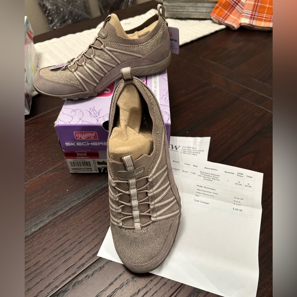 Skechers Women's Taupe Sneakers